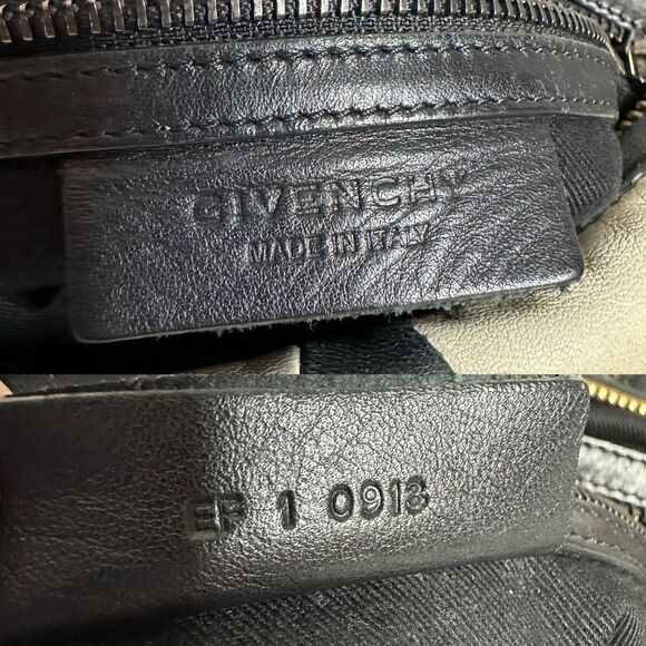 💯Authentic Givenchy PANDORA LEATHER HANDBAG Multi Color MM Size🍀 - Picture 15 of 17